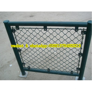 PVC Coated Durk Green Chain Link Fencing